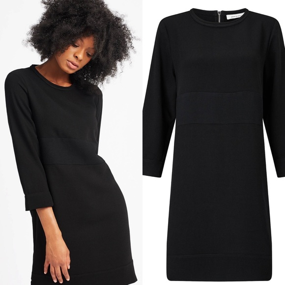 Samsoe & Samsoe Minnie Relaxed Dress, Black Size S - Picture 2 of 6